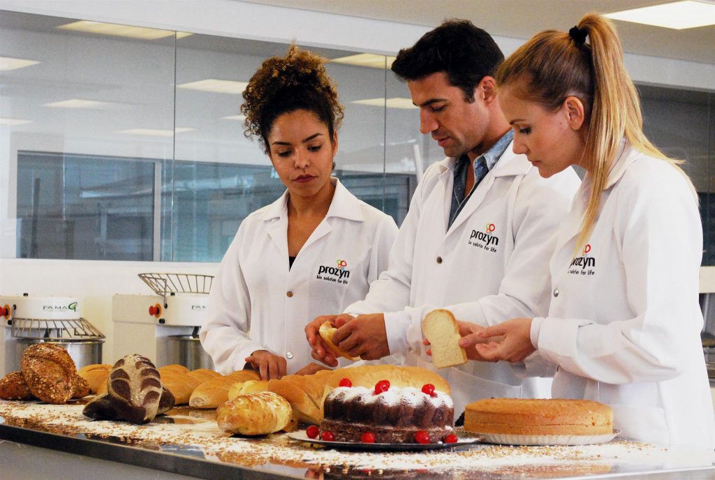 produtos de panificação Prozyn