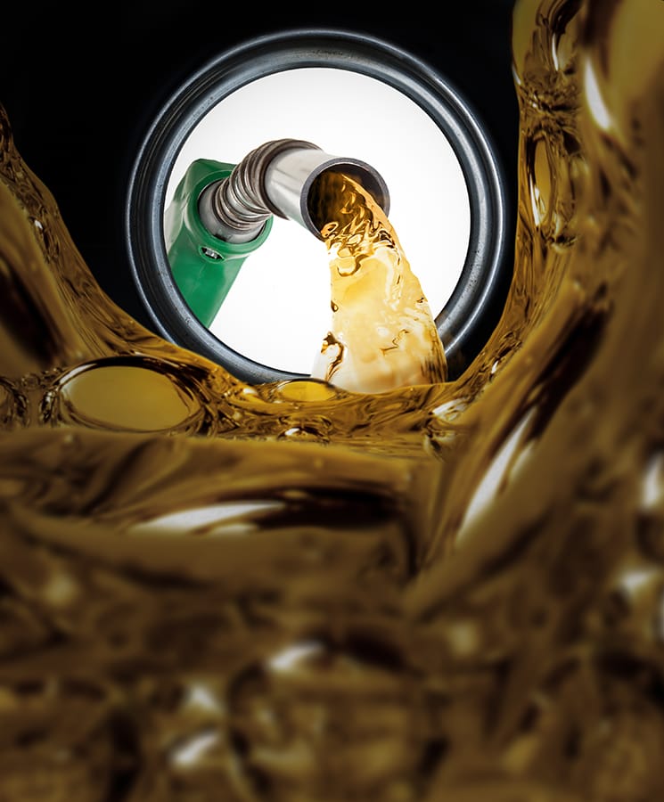 Refilling,Fuel,View,From,Inside,Of,Gas,Tank,Of,A